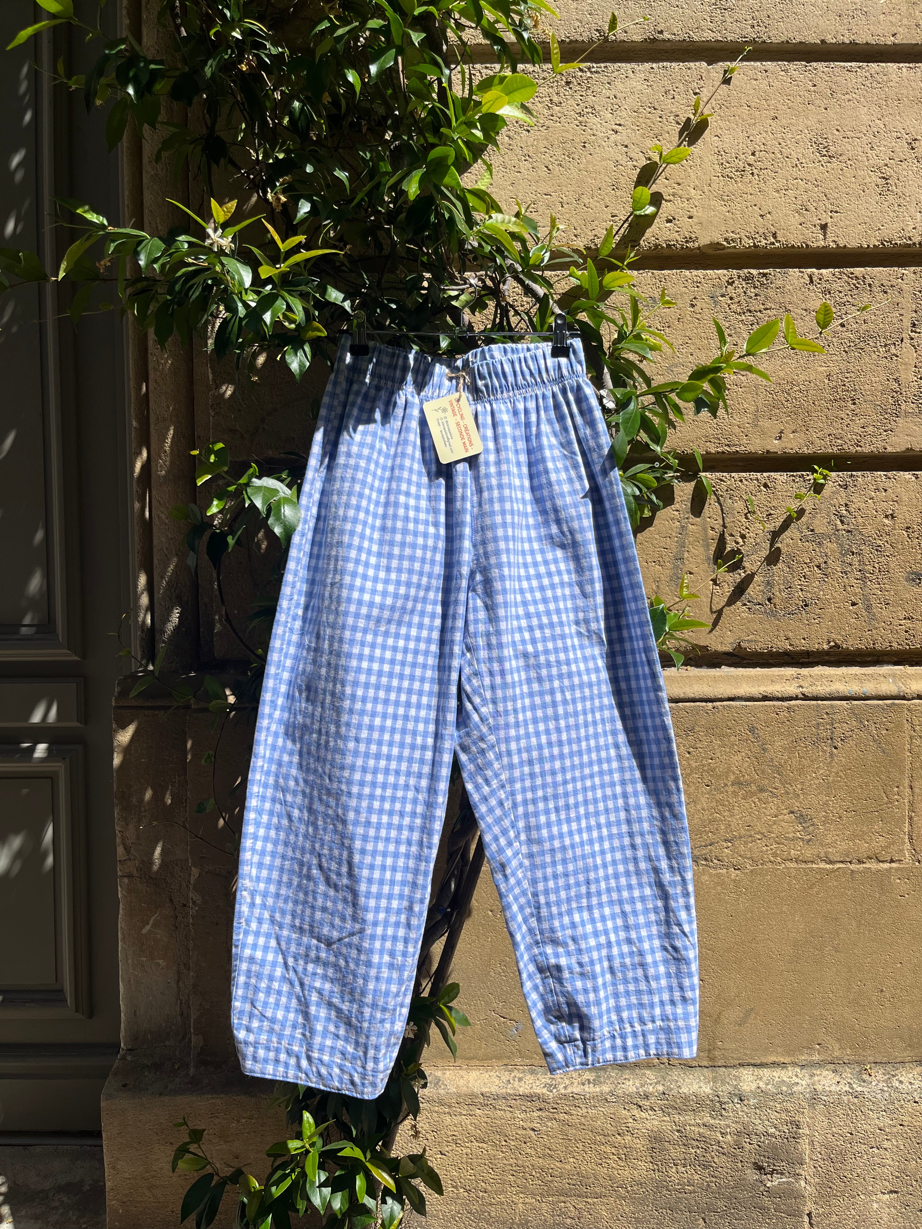 Pantalon vichy