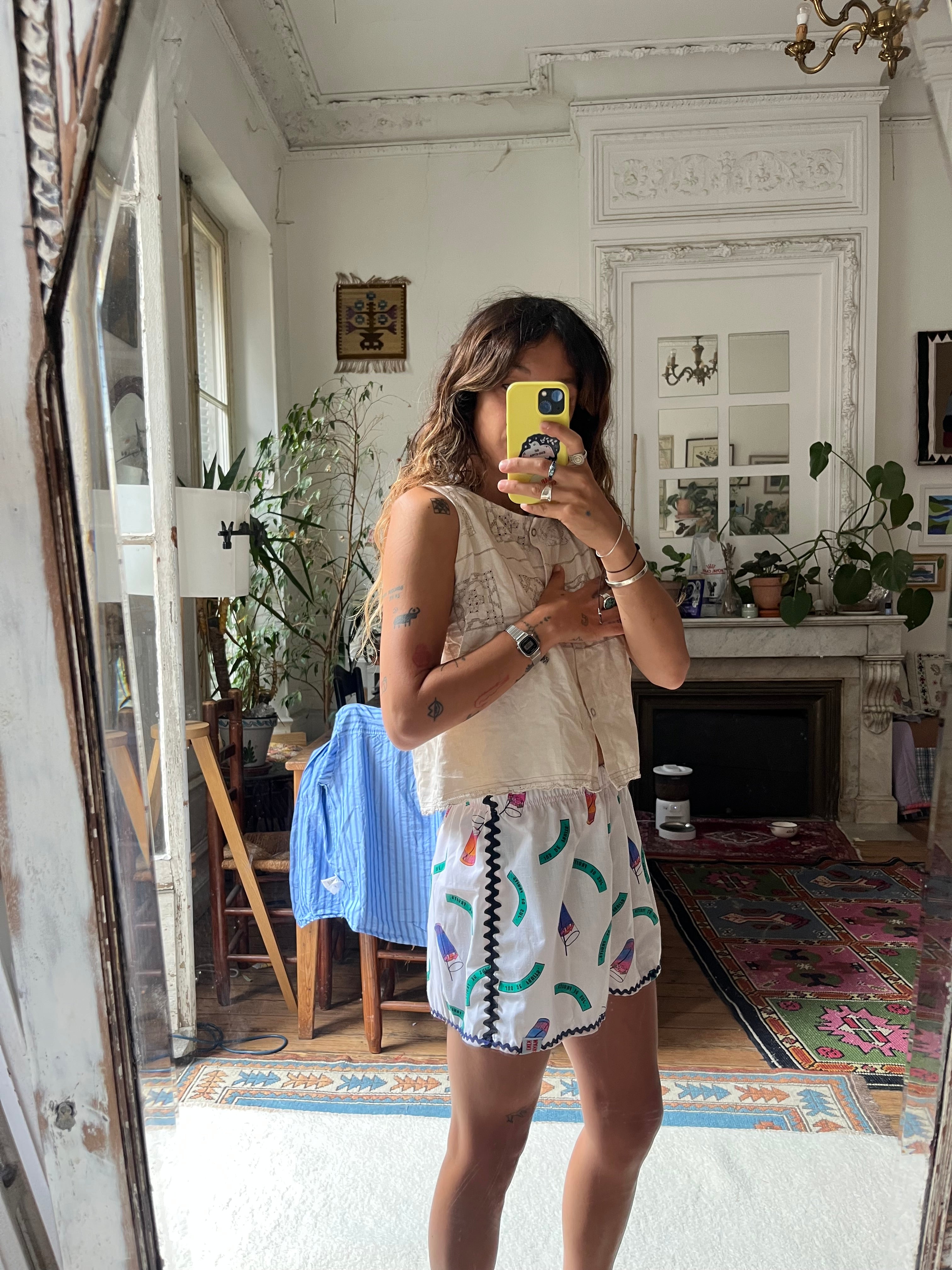Ensemble Short / Bandana– Pièces Uniques