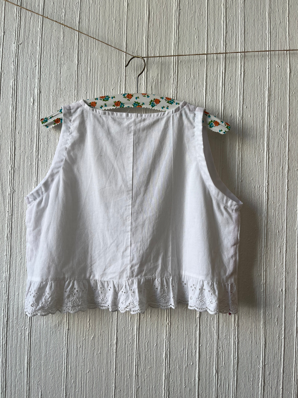 Top broderies anglaise - Fait main