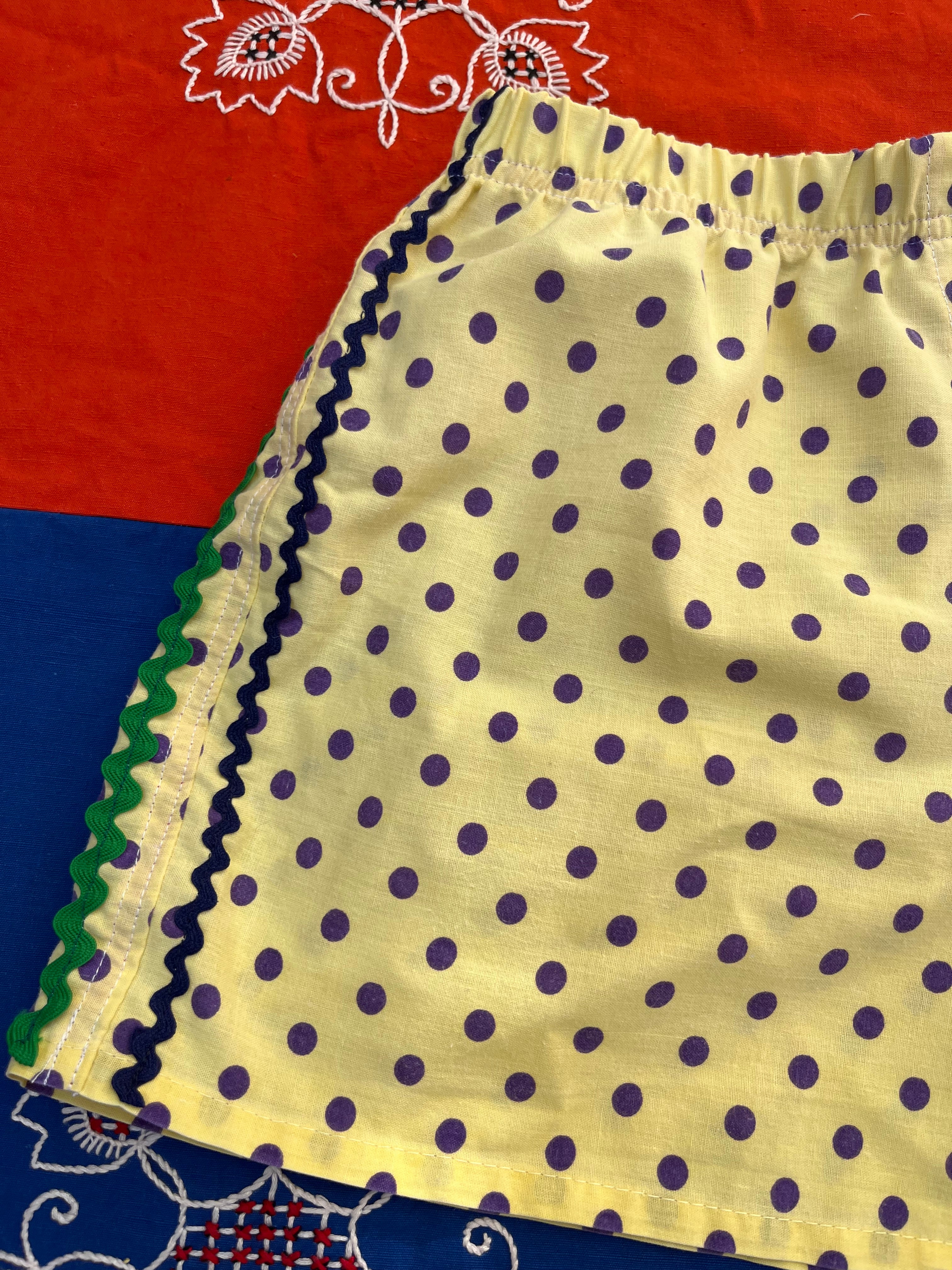 Mini Short à pois – Pièce Unique