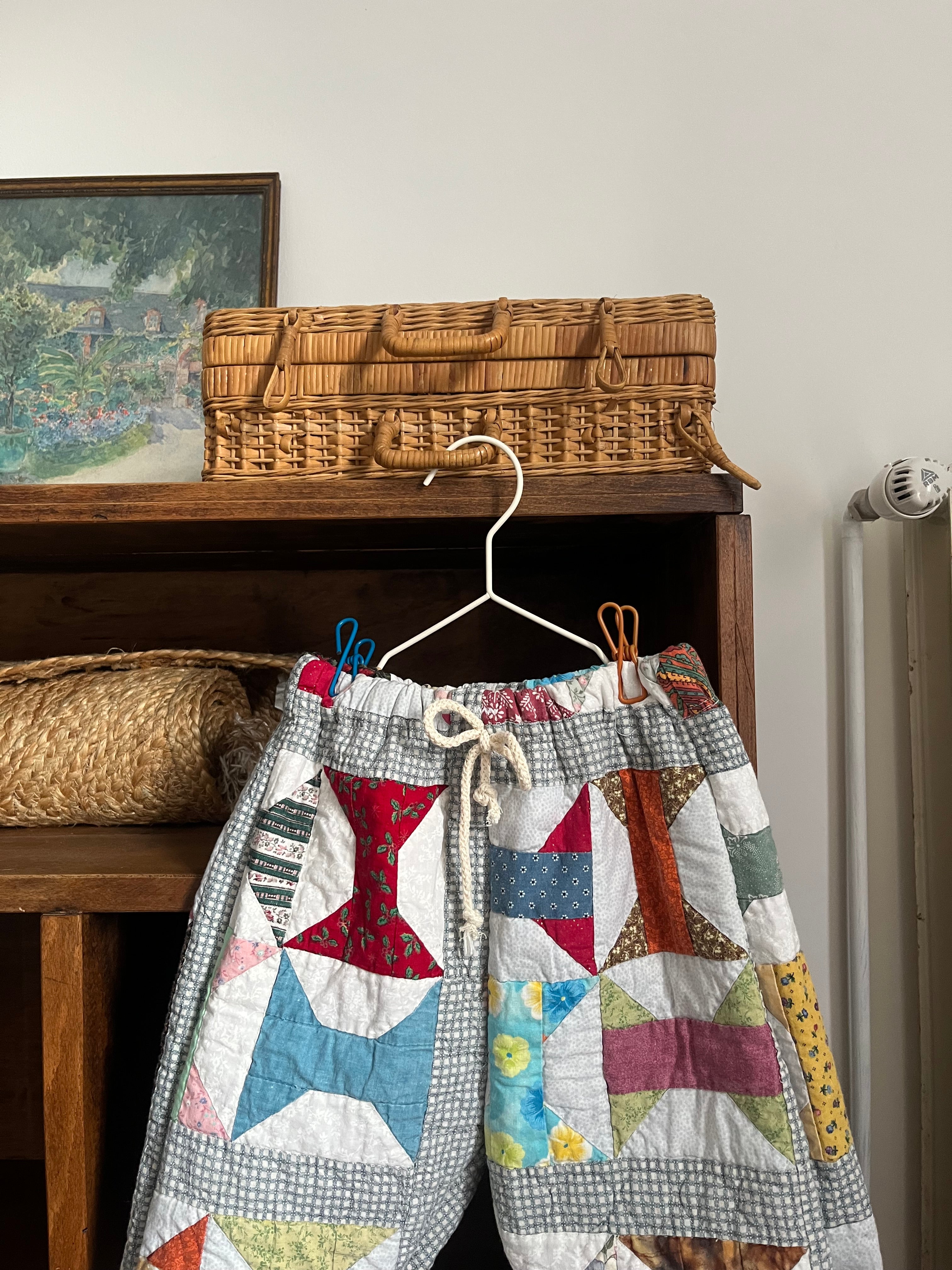 Pantalon enfant patchwork