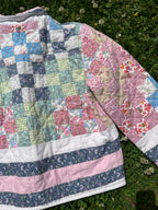 Veste patchwork upcyclée - Pièce unique