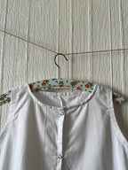 Top broderies anglaise - Fait main