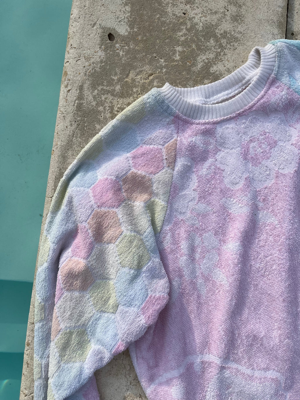 Sweat éponge upcyclée - Pièce unique
