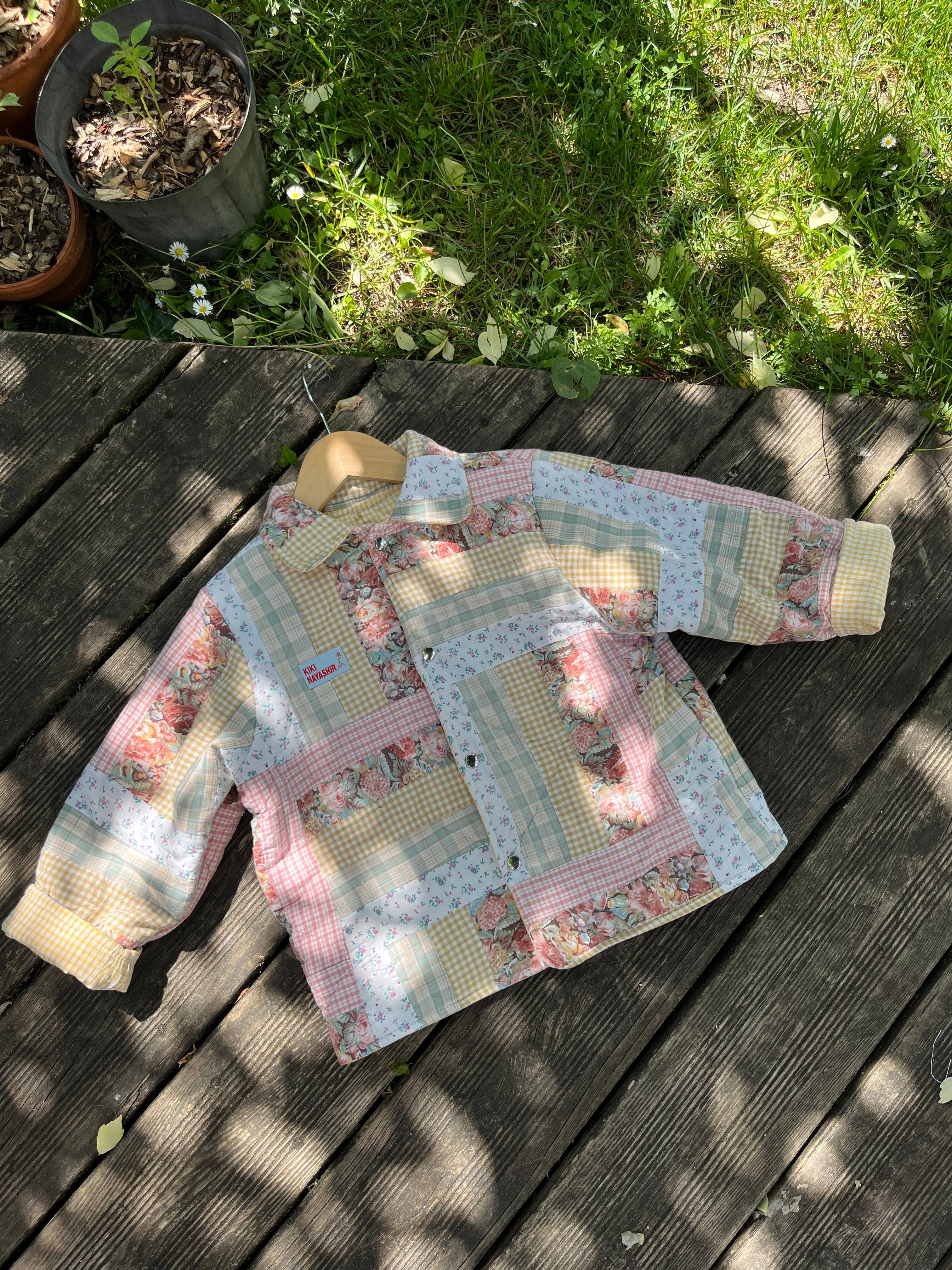 Veste patchwork enfant