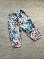 Pantalon enfant à fleurs