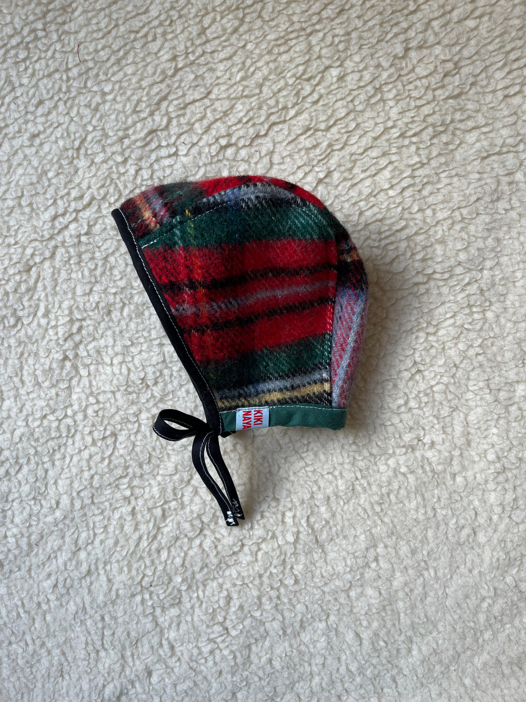 Béguin laine tartan
