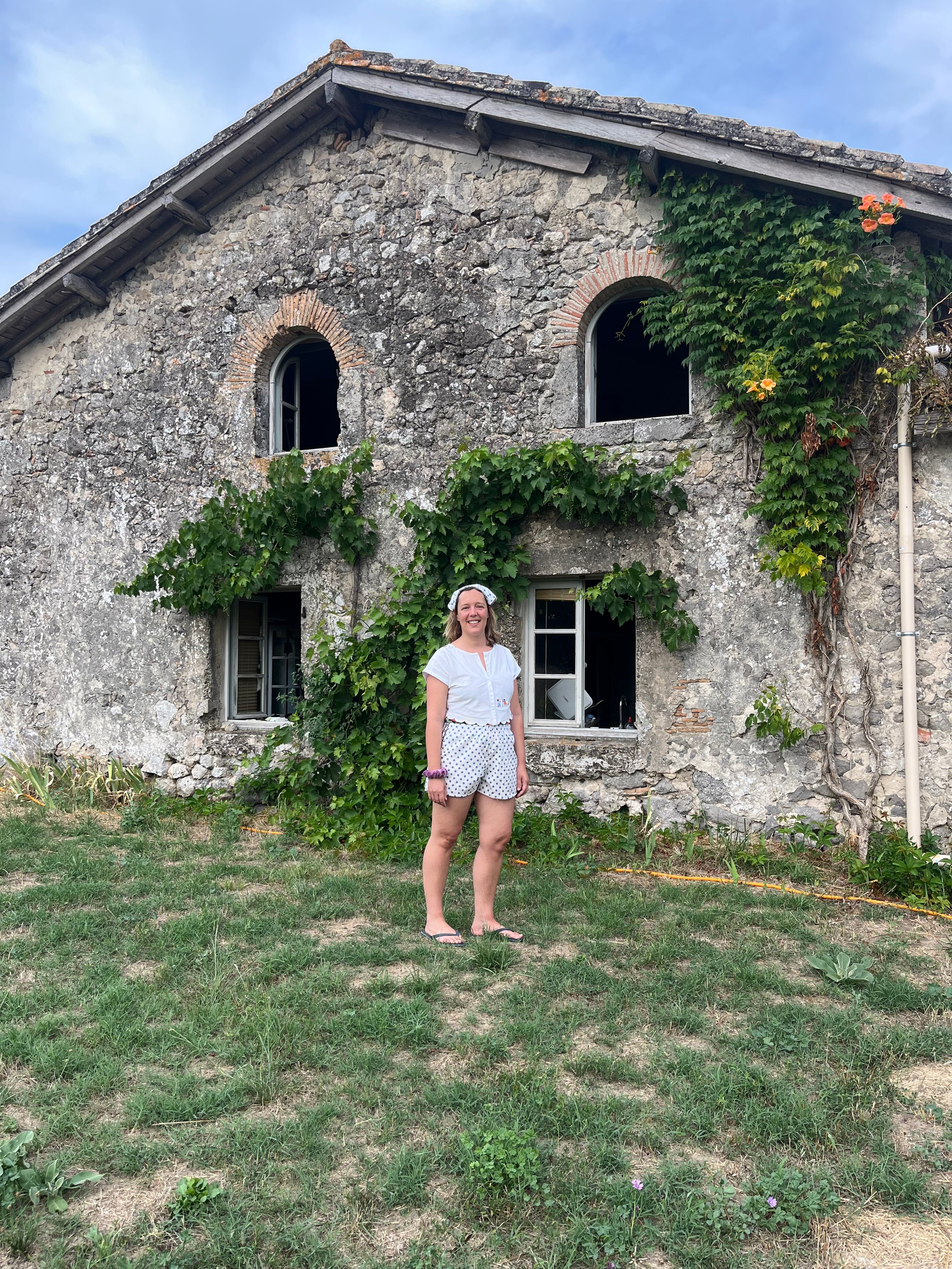 Ensemble short / bandana  – Pièces Uniques