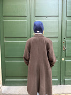 Béguin uni adulte upcyclé en laine – Pièce unique