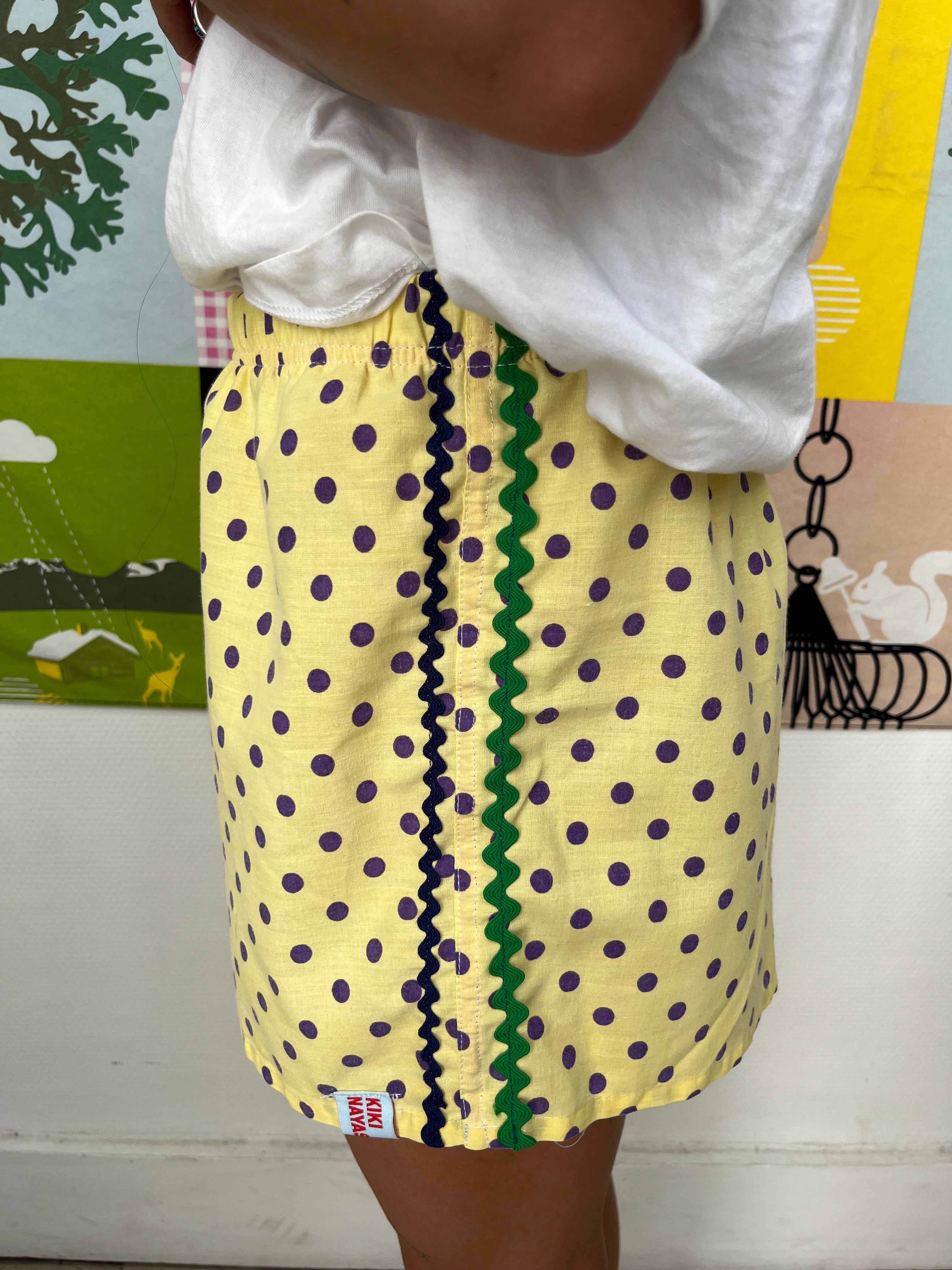 Mini Short à pois – Pièce Unique