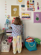 Pantalon enfant à carreaux