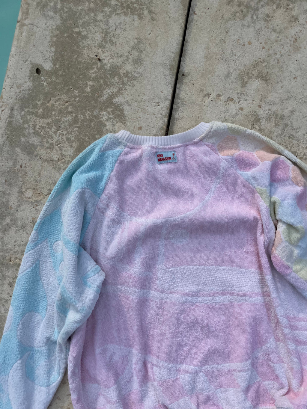 Sweat éponge upcyclée - Pièce unique