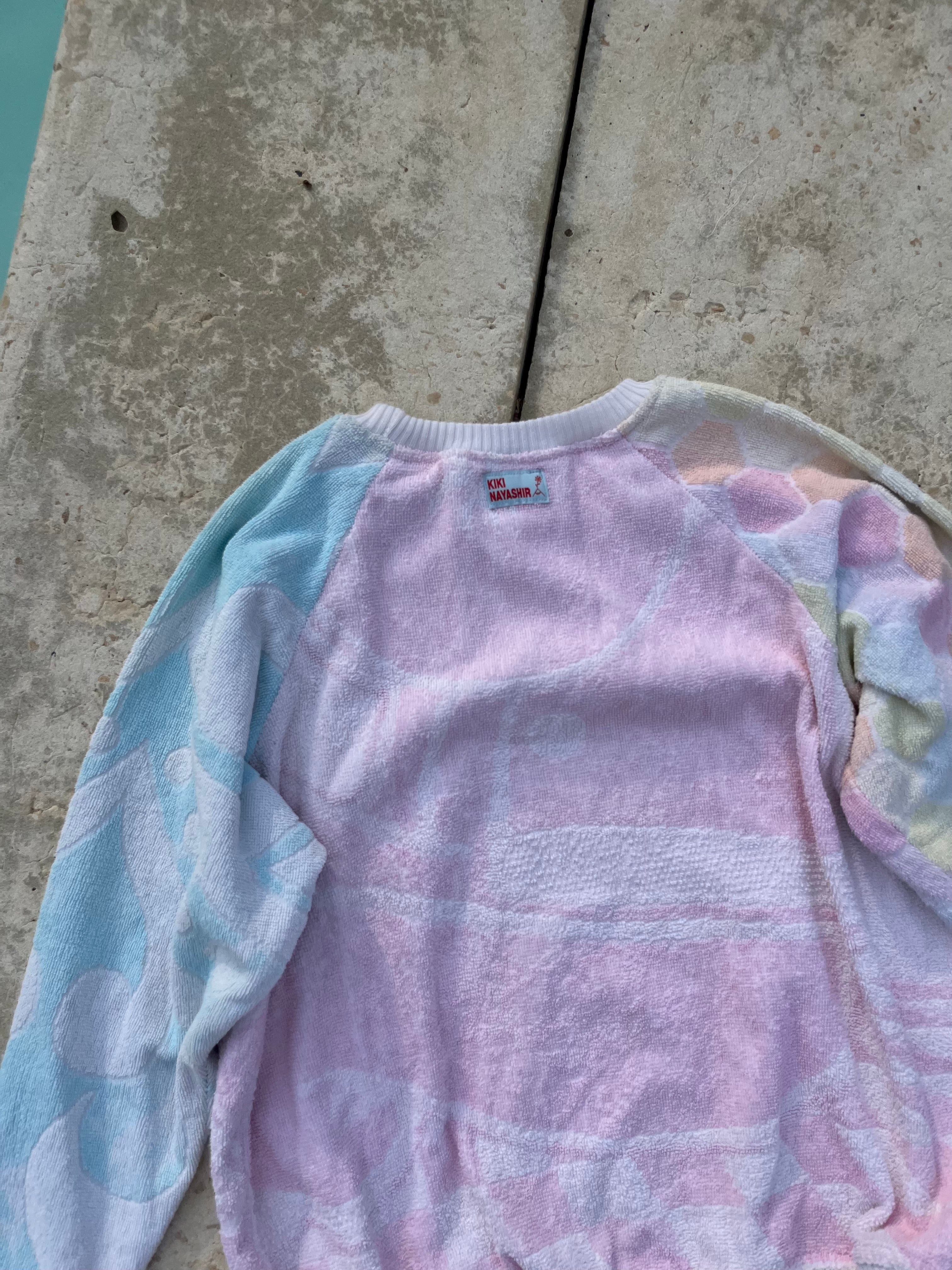 Sweat éponge upcyclée - Pièce unique