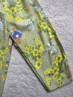 Pantalon enfant à fleurs