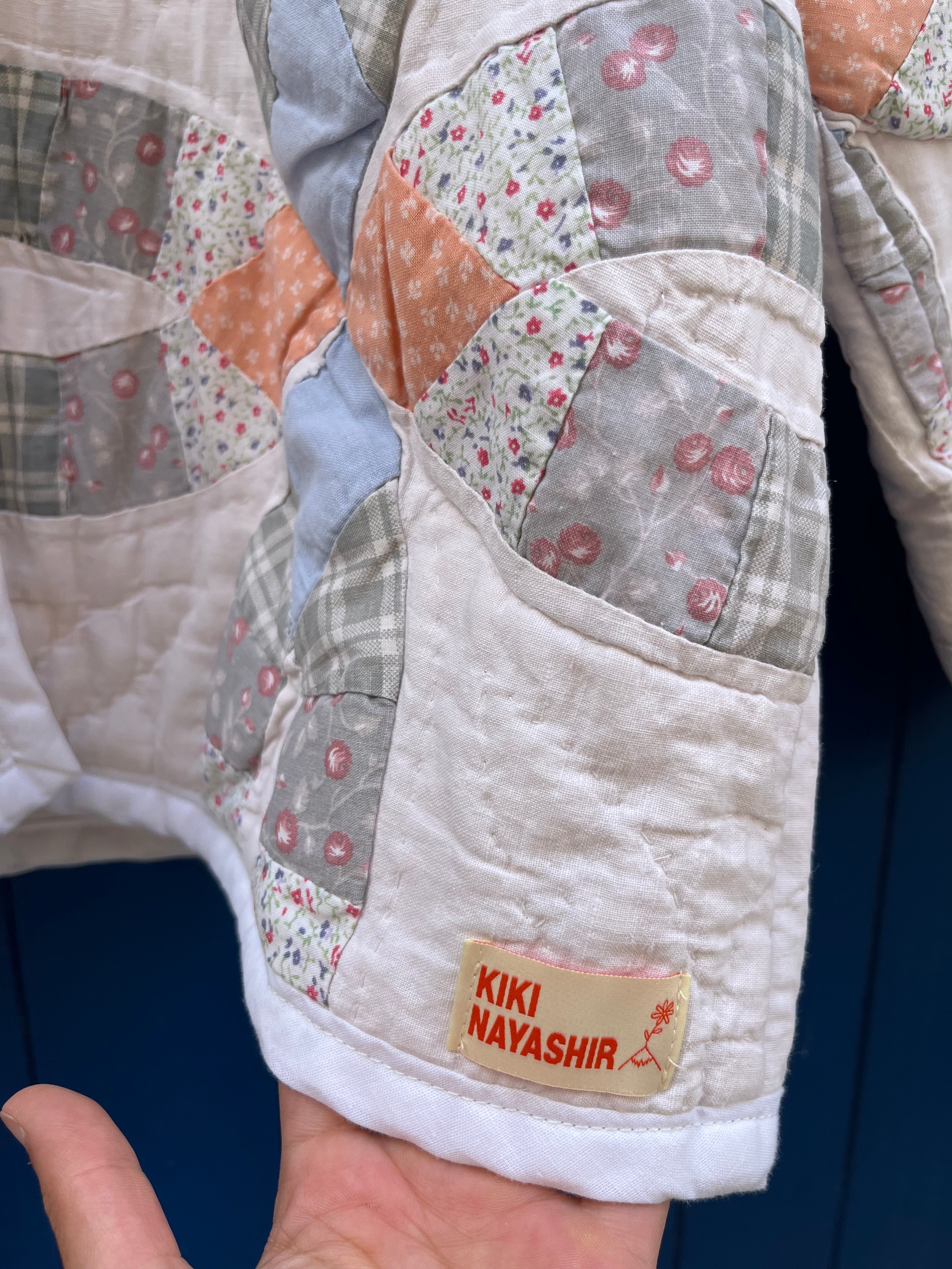 Veste patchwork upcyclée - Pièce unique