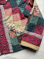 Veste patchwork upcyclée - Pièce unique