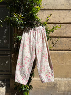 Pantalon fleurs