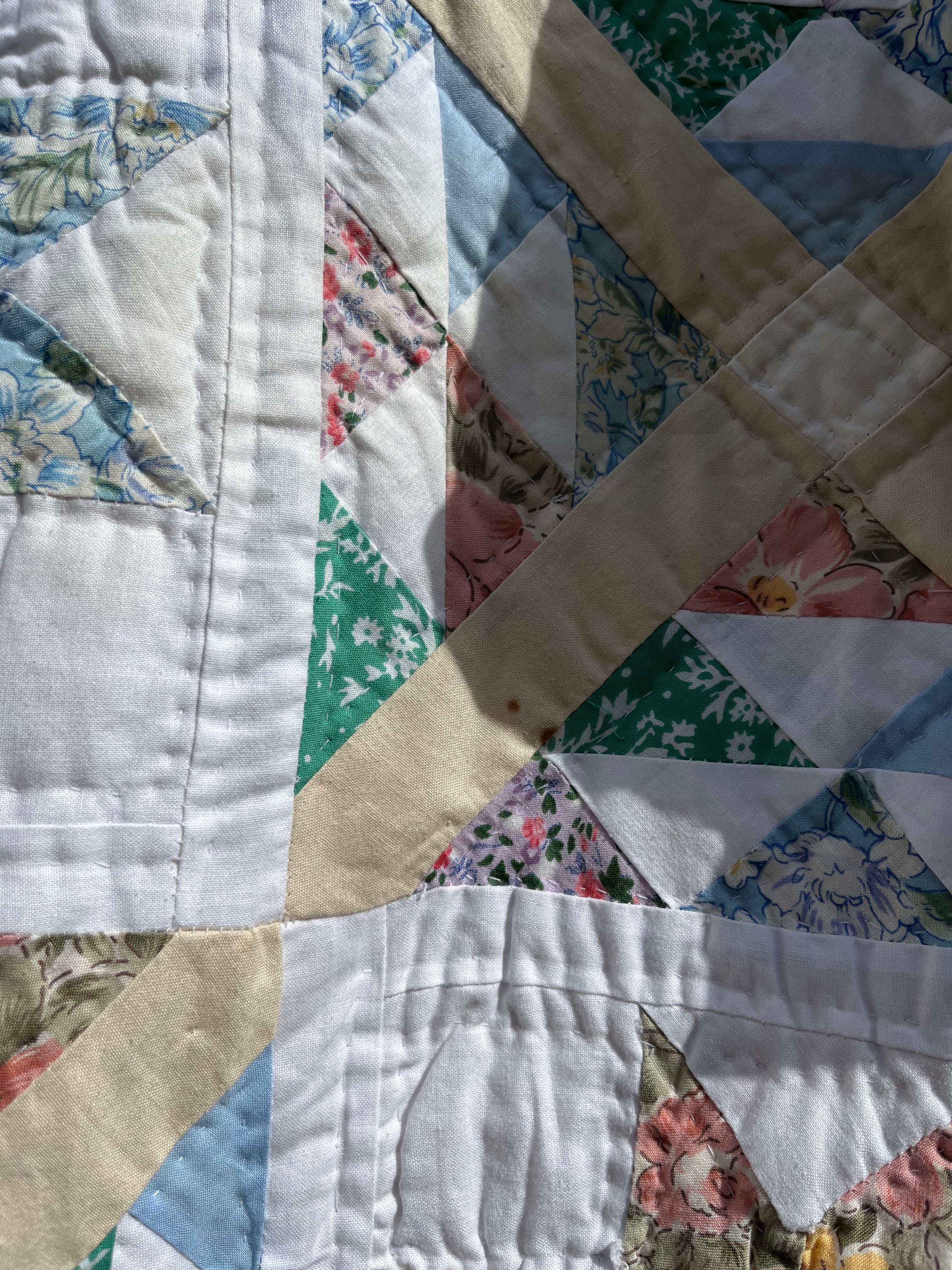 Veste patchwork upcyclée - Pièce unique