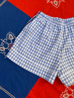 Mini Short Vichy croquet  – Pièce Unique