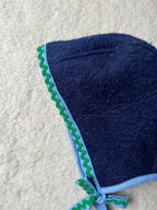 Béguin uni adulte upcyclé en laine – Pièce unique