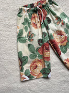 Pantalon fleurs