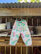 Pantalon enfant à fleurs