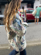Veste patchwork upcyclée - Pièce unique