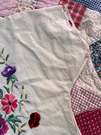 Blouse lin brodé - Pièce unique