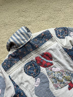 Veste upcyclée patchwork
