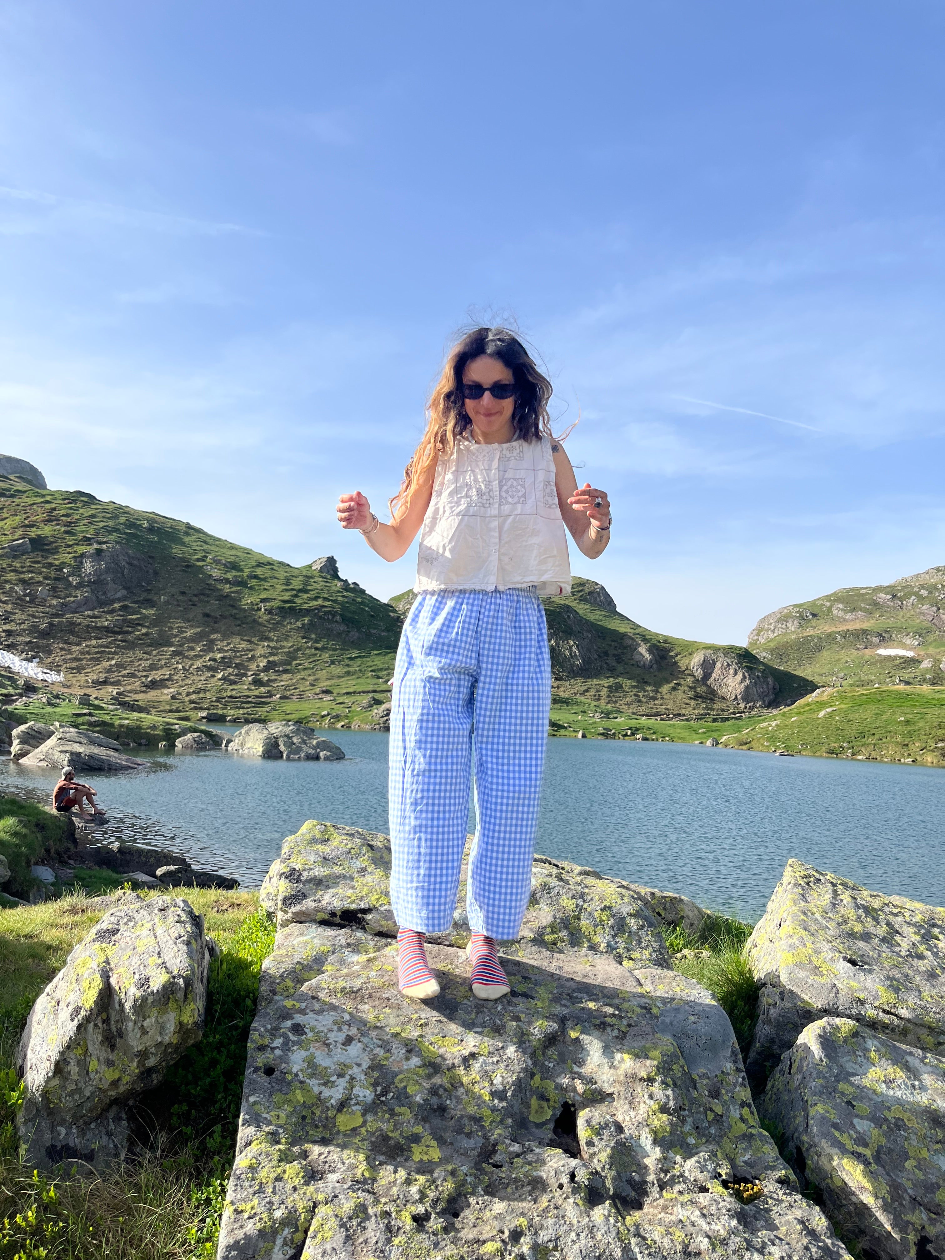 Pantalon vichy