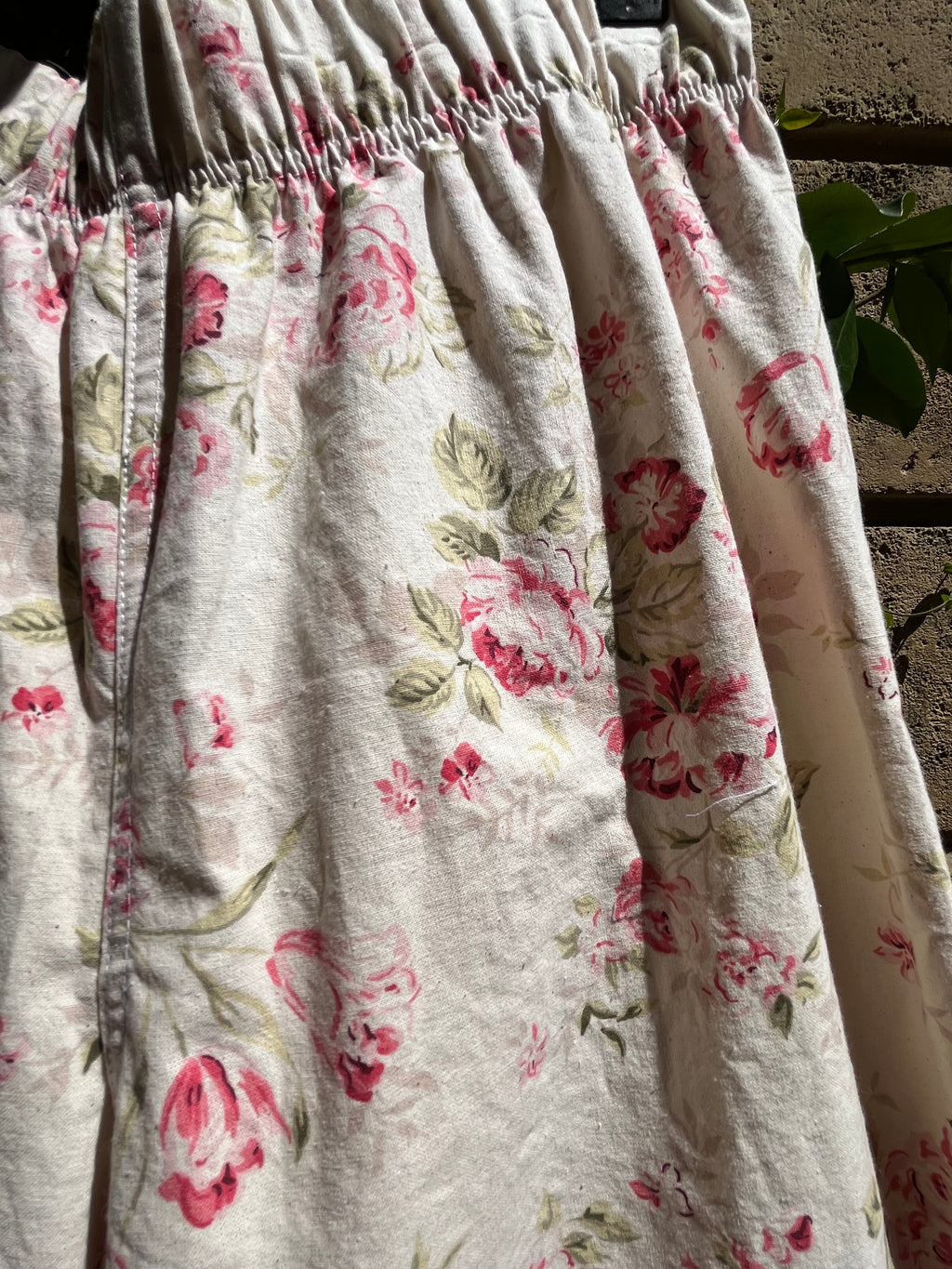 Pantalon fleurs