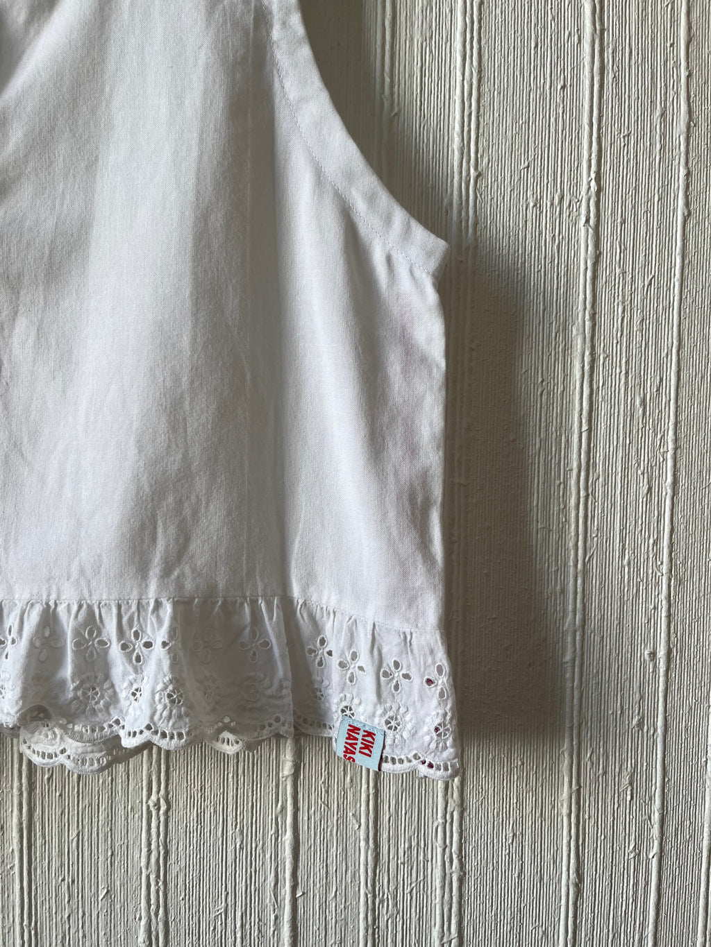 Top broderies anglaise - Fait main