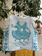 Top en éponge vintage  - Pièce unique