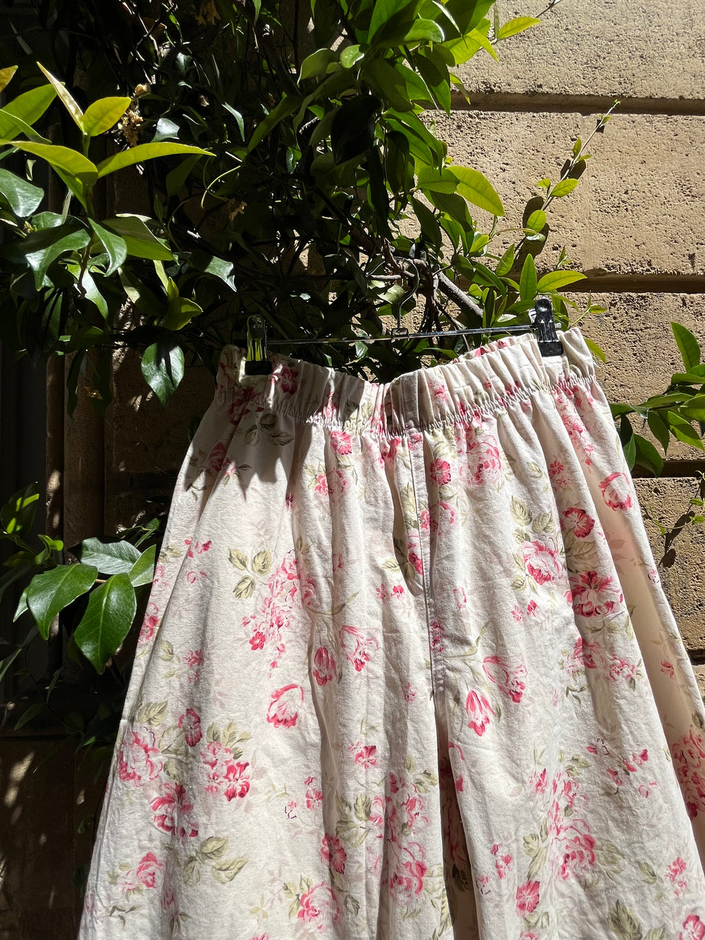 Pantalon fleurs
