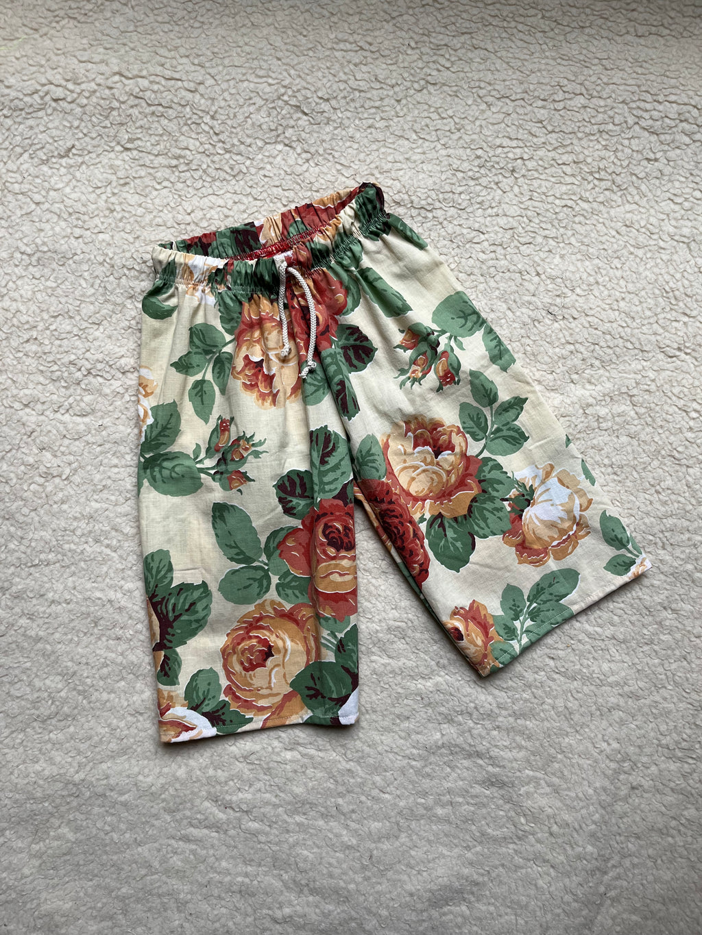 Pantalon fleurs