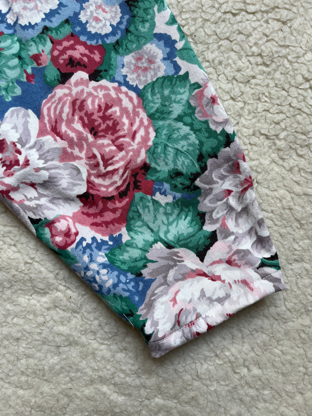 Pantalon enfant à fleurs