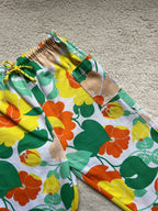 Pantalon enfant à fleurs