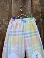 Pantalon enfant à carreaux