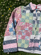 Veste patchwork upcyclée - Pièce unique