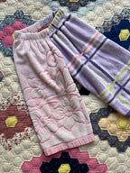 Pantalon éponge vintage