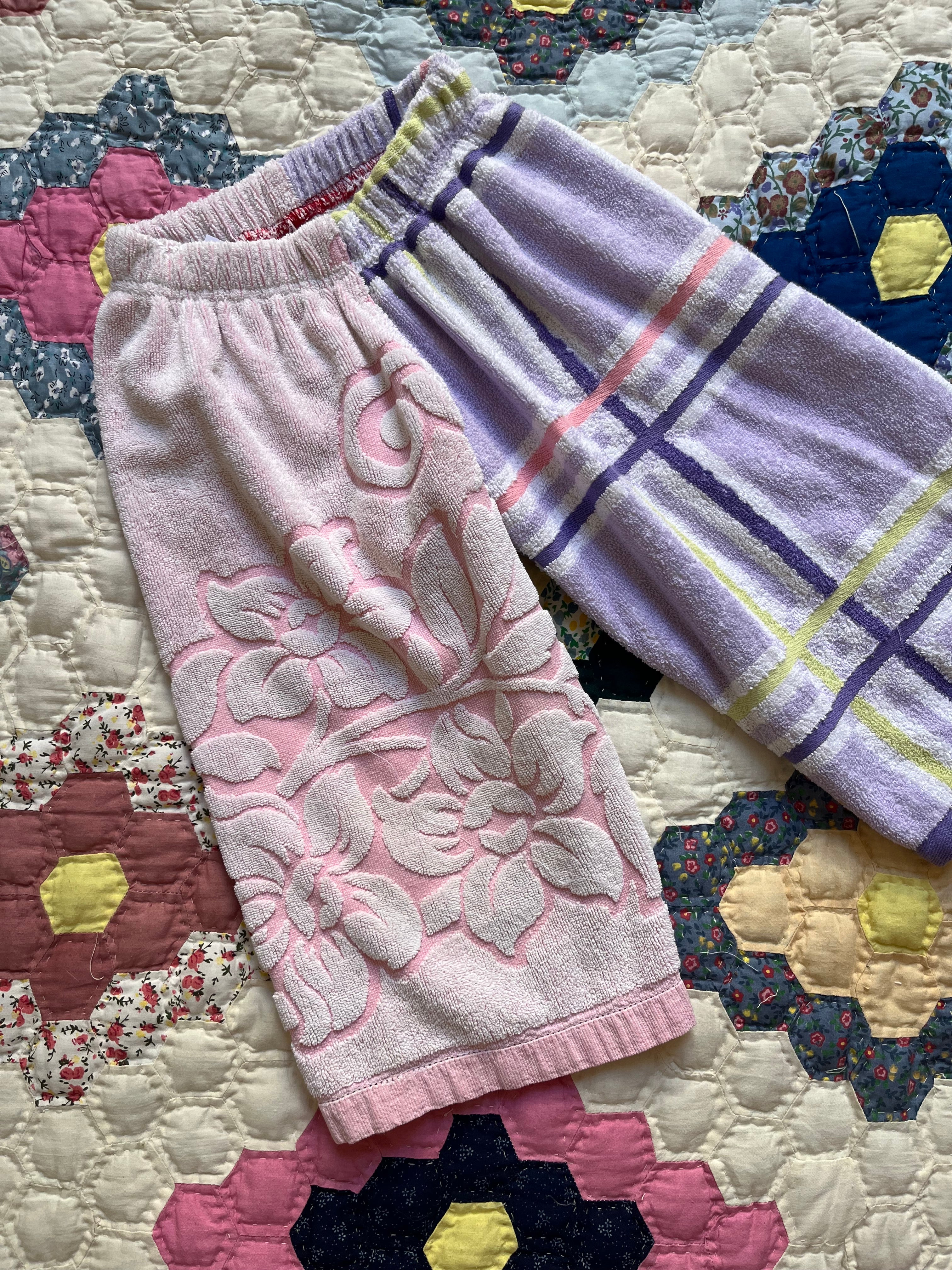 Pantalon éponge vintage
