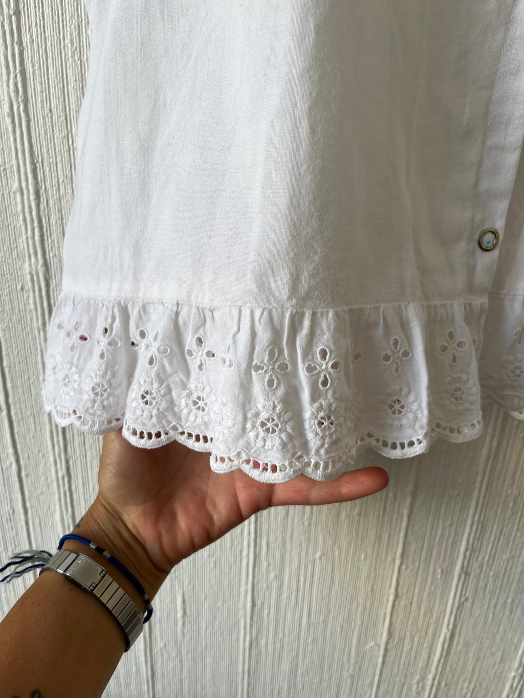 Top broderies anglaise - Fait main