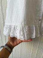 Top broderies anglaise - Fait main