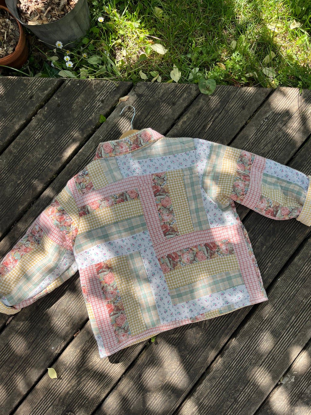 Veste patchwork enfant