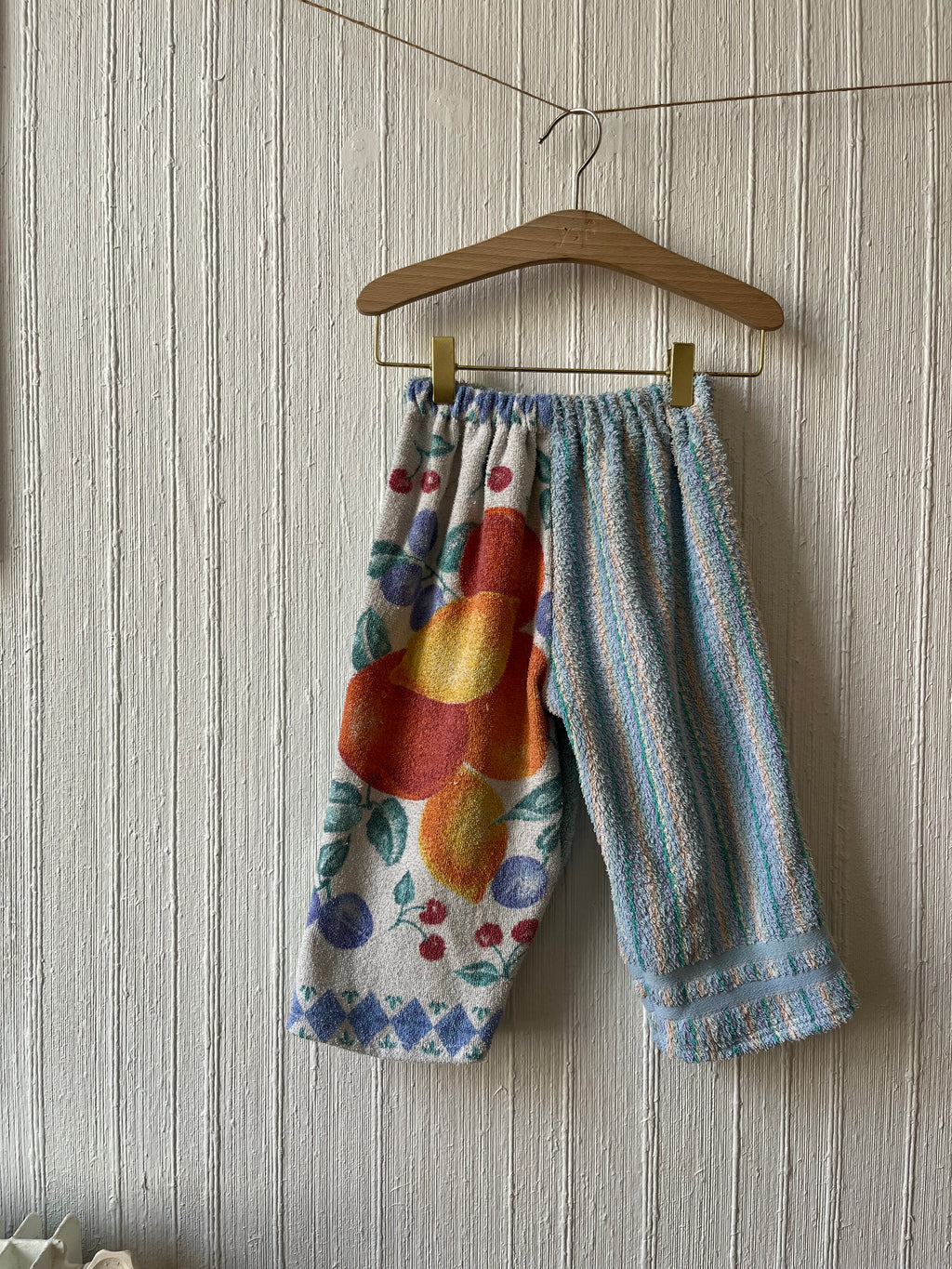 Pantalon enfant en serviettes