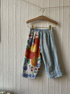 Pantalon enfant en serviettes