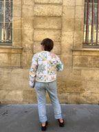 Veste patchwork upcyclée - Pièce unique