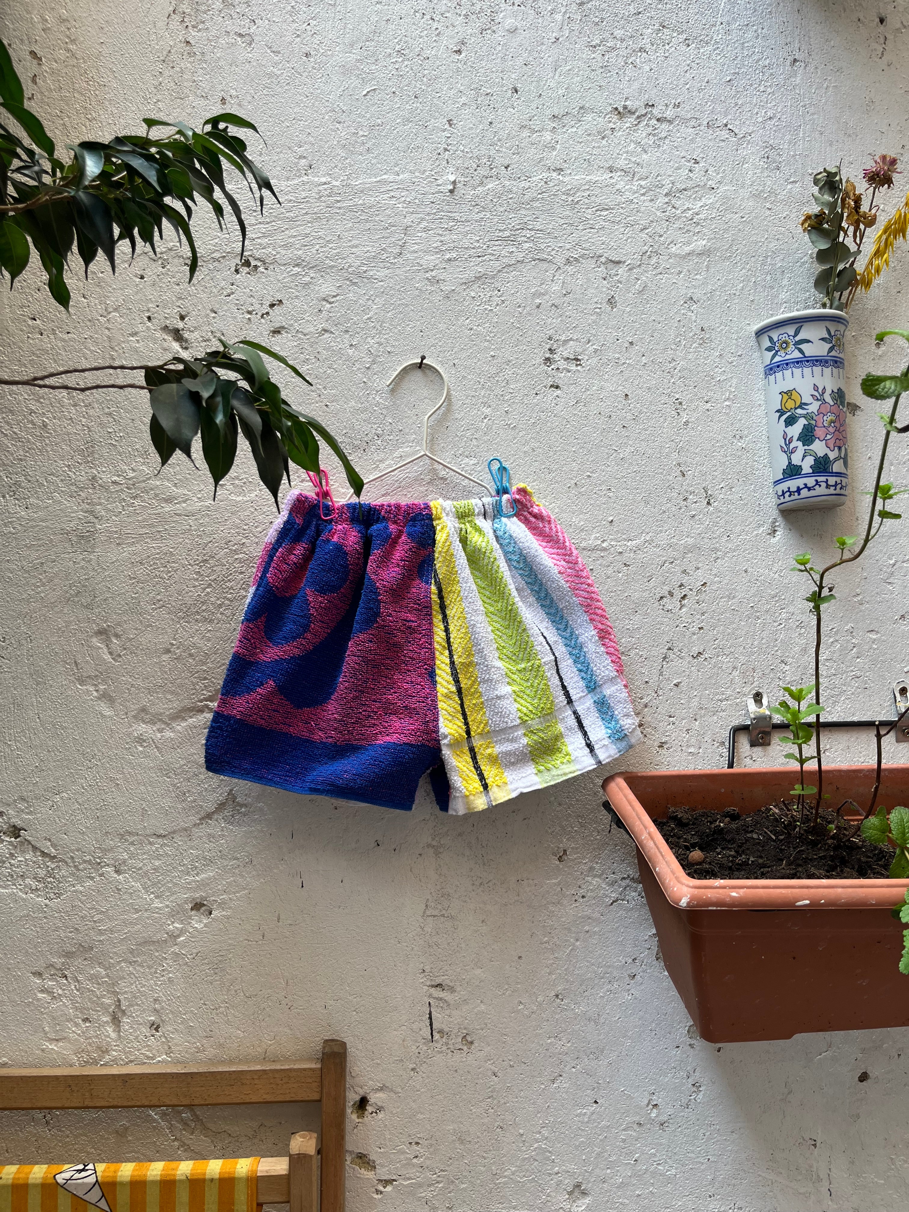 Short éponge vintage enfants