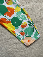 Pantalon enfant à fleurs