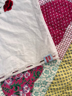 Blouse lin brodé - Pièce unique